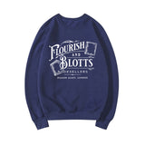 Wizard Book Shop Crewneck Sweatshirt Book Nerd Hoodie