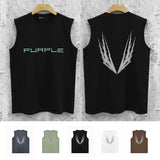 Purple Brand Tank T Shirts Sleeveless T-shirt Vest