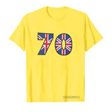 Inspired by Queen's Platinum Jubilee 2022 Elizabeth 70 Years T-shirt Printed round Neck Short Sleeve