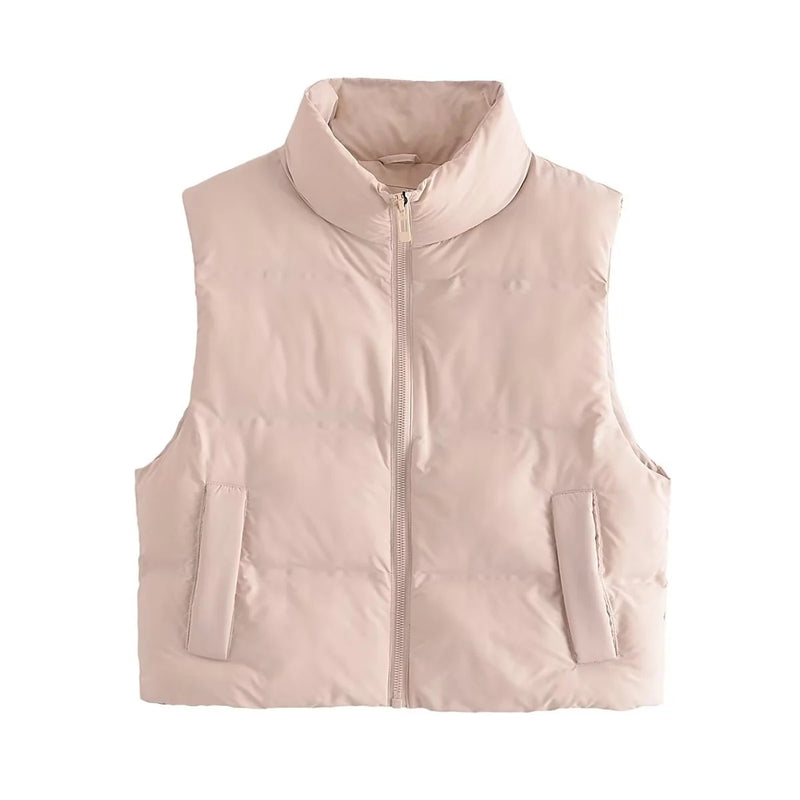 Women Cotton Coat Cotton Vest Short Loose Fashion