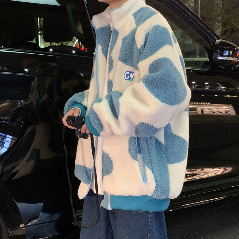 Men Cotton Coat Berber Fleece Coat