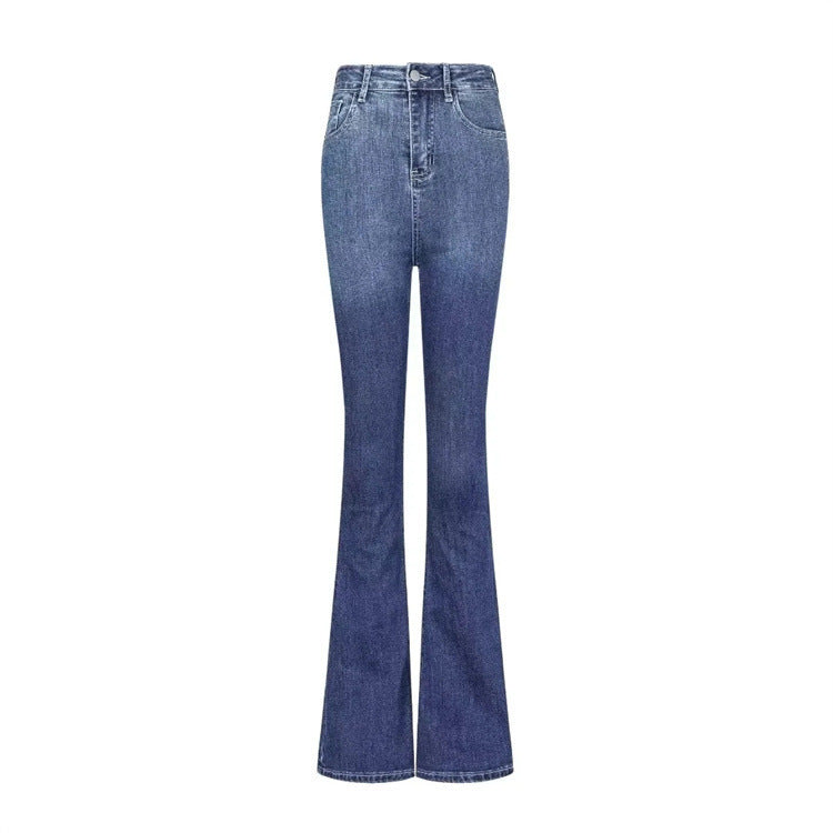 Women Jeans Stretch Flared Pants Slim Fit Slimming and Tight
