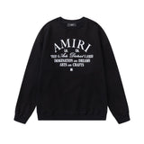 Amiri Sweatshirt Autumn/Winter AMI Letter Logo Printed Crew Neck Sweater