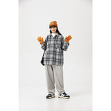 Unisex Shirt Vintage Plaid Couple