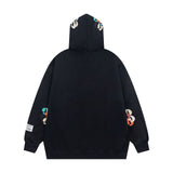Gallery Dept Hoodie Embroidery Letter Inverted Print Hooded Sweater
