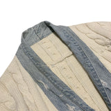 Kapital Jack Kapital Vintage Patchwork Denim Jacket Idle Style Loose Design Outer Wear Cardigan