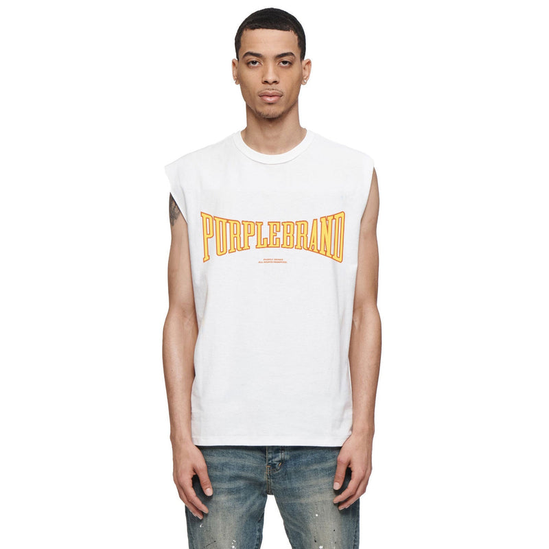 Purple Brand Tank T Shirts Sleeveless T-shirt Vest