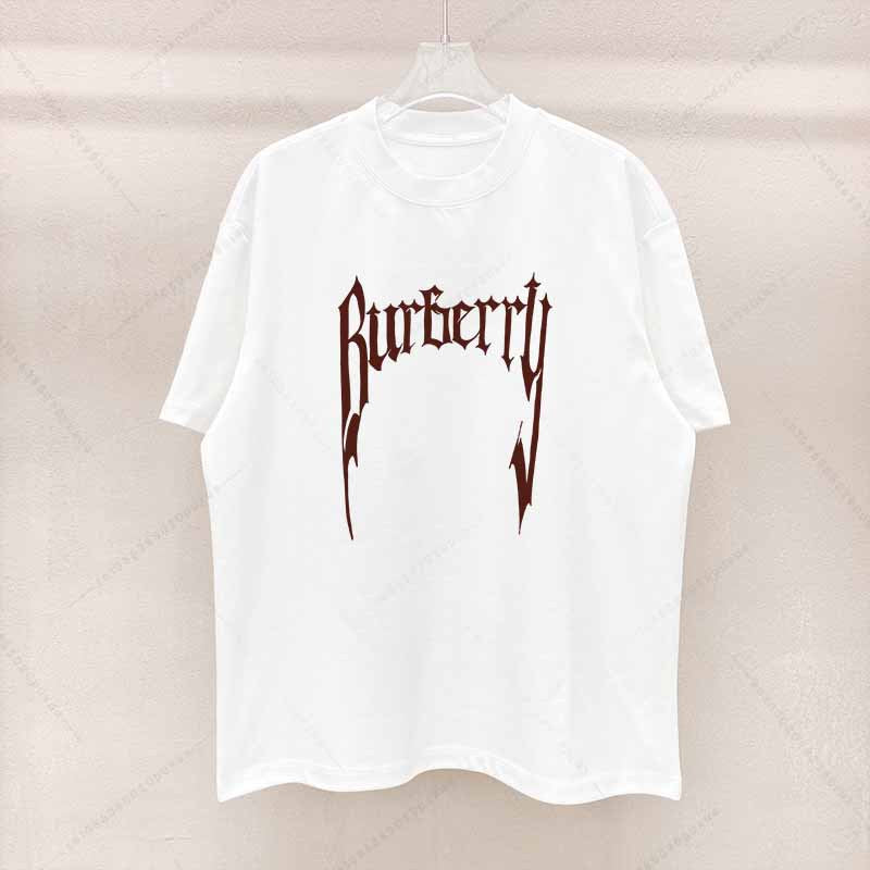 New Casual Street Letter Brand Printed Round Neck Men Oversize