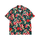 Short Sleeve Shirt Hawaii Full Print Loose Beach Vacation