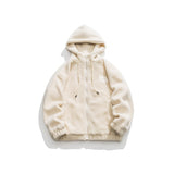 Unisex Coat Lamb Wool Cotton-Padded Jacket Plush Winter