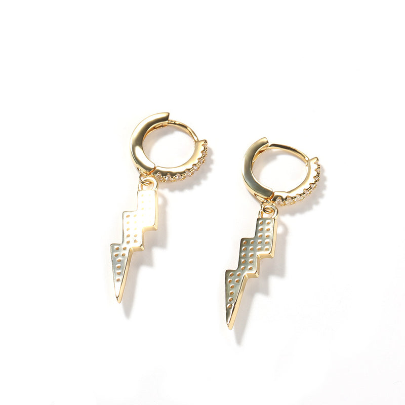 Earrings Rhinestone 'Lightning' Earrings lightning Spectrum