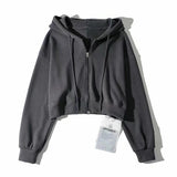 Women Hoodie Loose Leisure Sports Short