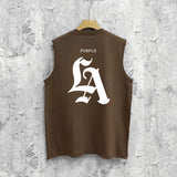 Purple Brand Tank T Shirts Sleeveless T-shirt Vest