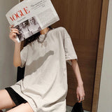 Fog Fear of God Essentials T Shirt Flocked Printed Hip Hop Loose Couple T-shirt Men