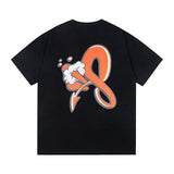 Synaworld T Shirts central cee classic letter print loose t-shirt
