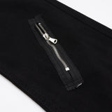 Men Jeans Zipper Decorations Bell-Bottom Pants Personality Design