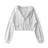 Women Hoodie Fashion Loose Drawstring