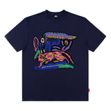 Men's T-shirt Creative Astronaut Bear Print