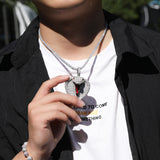 Jewelry Cobra Hip Hop Pendant Copper with Zircon ins Far East