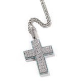 Jewelry Cross with Zircon Pendant Necklace Royalty Spectrum St. Valentine's