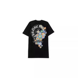 CHH Chrome Heart T Shirts Croix Cross Color Leather Printed Short Sleeve T-Shirt