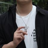 Jewelry Copper Zircon Goat Animal Men's Pendant Fashion Animal St. Valentine's Spectrum