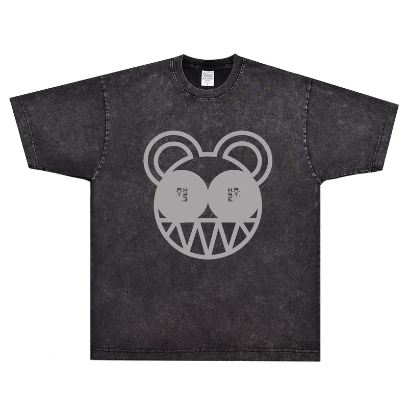 Rock Star T Shirt Radiohead Logo T-shirt Electric Street Retro Loose Short Sleeve