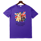 Inspired by Queen's Platinum Jubilee 2022 Elizabeth 70 Years T-shirt Th Anniversary Graphic Print Crew Neck Short Sleeve T-shirt