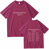 Cigarettes After Sex X's World Tour Unisex Summer Tee