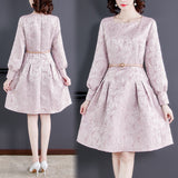 Betty Draper Valentine's Day Dress Women's Autumn and Winter Dress Spring