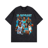 Men T-Shirt NBA Star Character Print