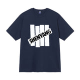 UNDEFEATED T Shirts Crew Neck Men's and Women's Loose