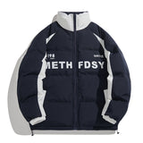 Unisex Coat Winter Warm Cotton-Padded Coat Thick Loose