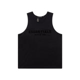 Fog Essentials tank spring summer FOG letter crew neck vest