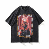 Men T-Shirt Summer Printed Short-Sleeved T-shirt