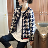 Women Knitted Cardigan Sweater Vintage