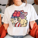 Candy Candy tshirt women Japanese tshirt female 2000s clothe