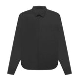 Fog Fear of God Essentials T Shirt Solid Color Loose Long Sleeves Shirt Men