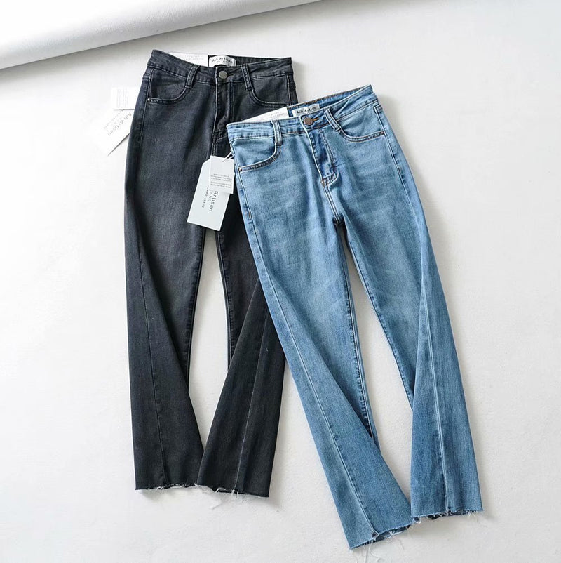 Women Jeans Retro Fashion Slim Fit Slimming