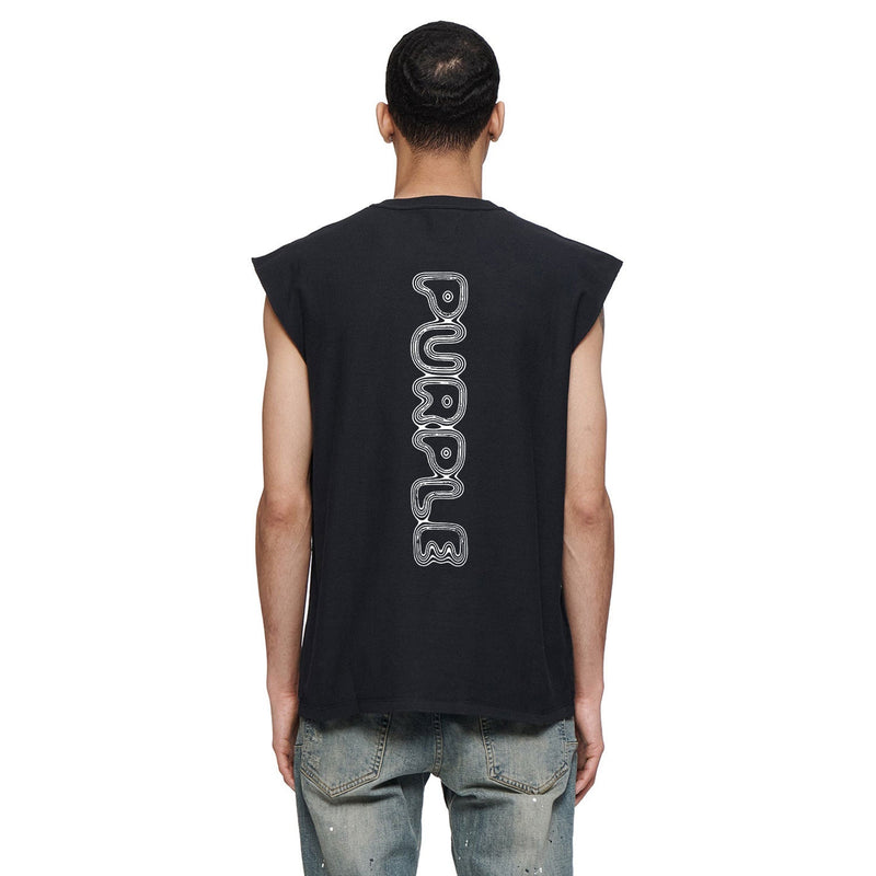 Purple Brand Tank T Shirts Sleeveless T-shirt Vest