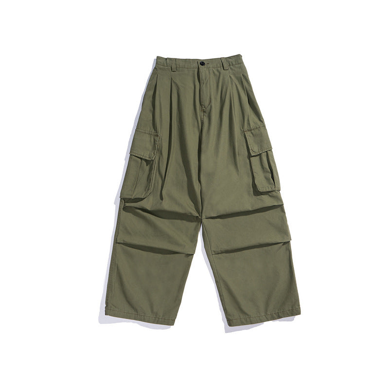 Cargo Pants Vintage Adjustable Drawstring Bloomers