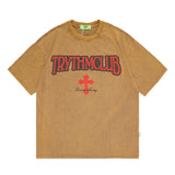 Men T-Shirt Eagle Print Summer