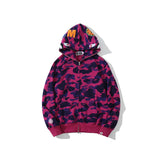 Ape Hoodie Classic Camo Shark Autumn
