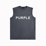 Purple Brand Tank T Shirts Sleeveless T-shirt Vest