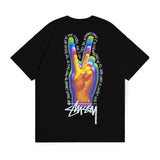 Stussy T Shirts Casual Loose Couple T Shirts