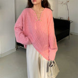 Women Pullover Sweater Temperament Loose Pullover