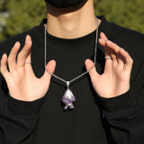 Jewelry Ghost Demon Pendant Copper with Zircon Spectrum