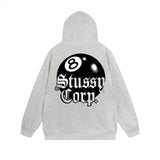 Stussy Hoodie Zip Cardigan Hooded Sweater