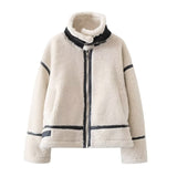 Women Cotton Coat Fashion Casual Berber Fleece Coat