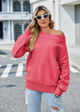 Women Pullover Sweater Sweater Temperament Loose-Fitting Oversized Sweater